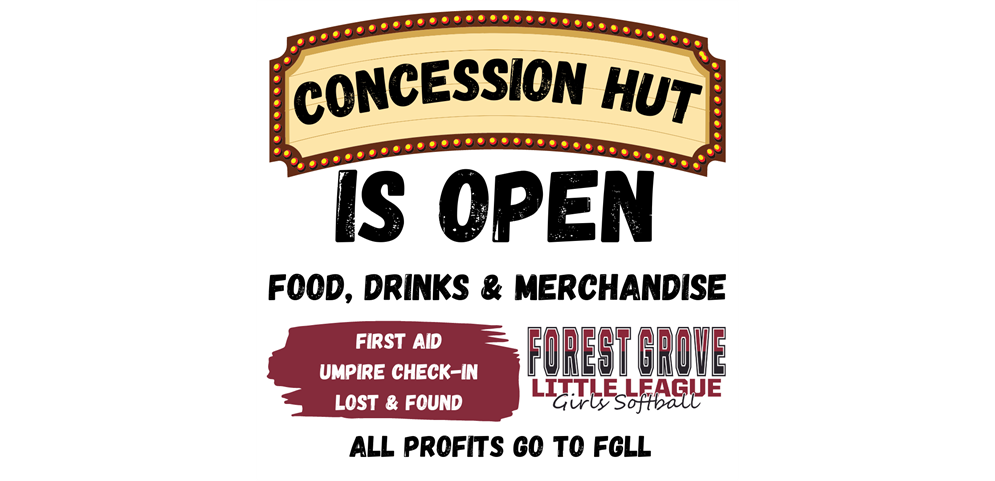 Concessions Open